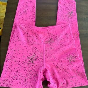 ZYIA Hot Pink Speckled Active Top